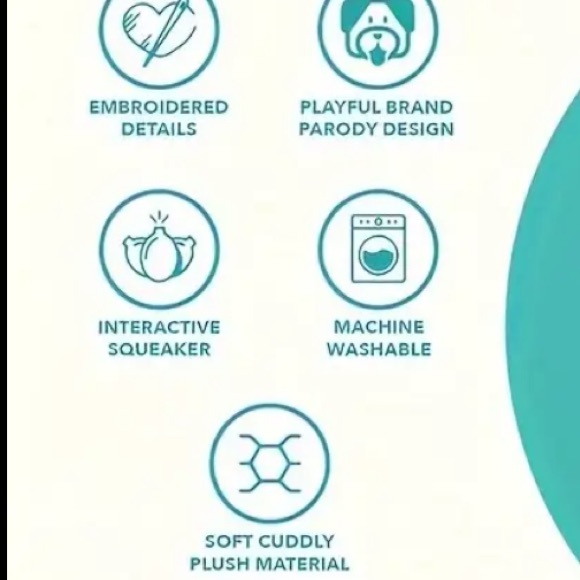 Fuzzy Soft Dog Toy Bag & FREE TOY - Picture 4 of 7